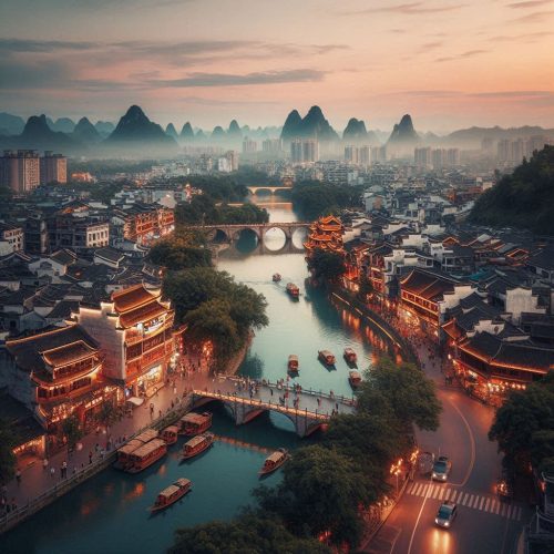 Tour Trung Quốc: Nam Ninh – Thanh Tú Sơn – Thái Bình Cổ Trấn