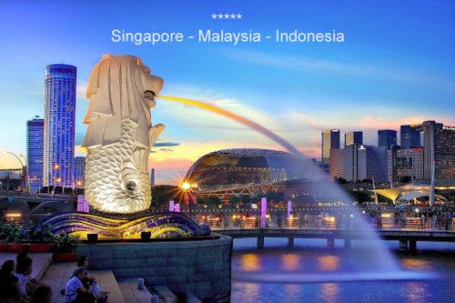 Tour Singapore - Malaysia - Indonesia