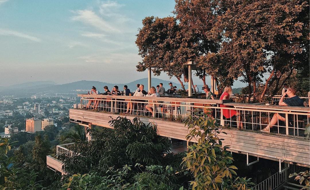 Review Chuồn Chuồn Bistro & Skybar view toàn cảnh Phú Quốc siêu đẹp